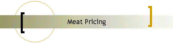 Meat Pricing